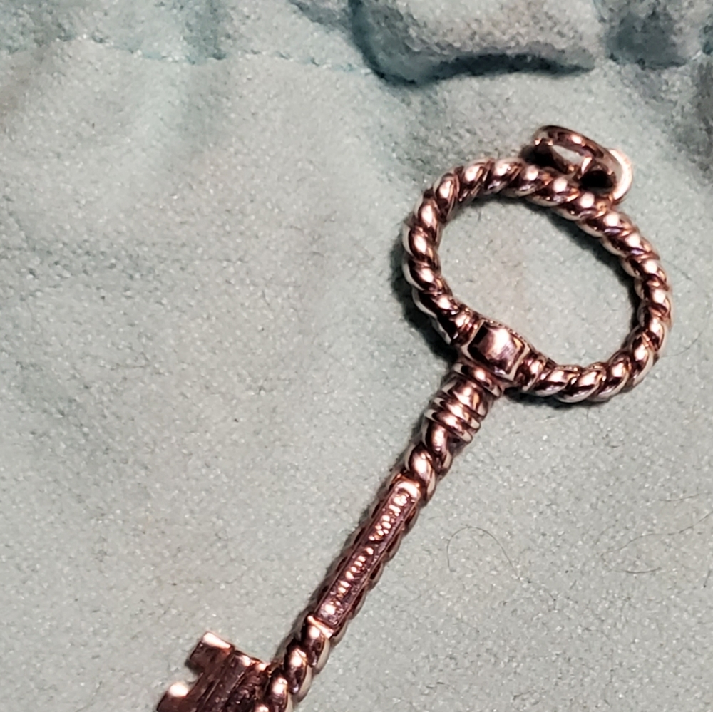 Tiffany & Co. Twisted Key Charm New in Box - Picture 3 of 4